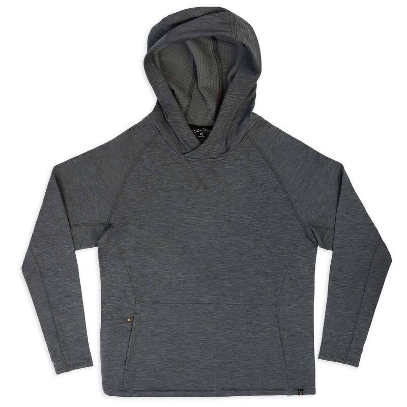 Tumbler – Adult Grid Fleece Hoodie Charcoal XS