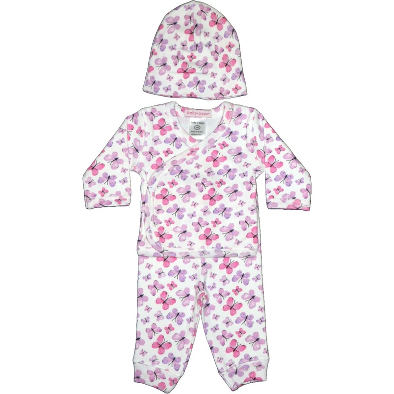 baby 3 Piece Set – Butterflies NB