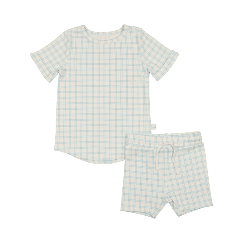 Grid Set- Blue 6-9m