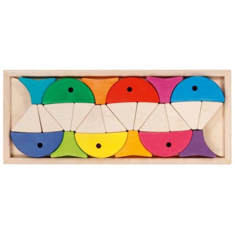 Sale Goki Color and Shape Sorting Game, 6 Fish