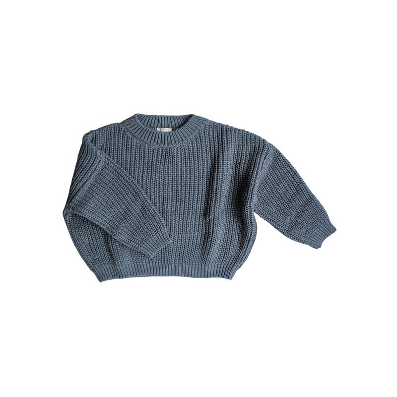 The Chunky Sweater caramel 0-3 months