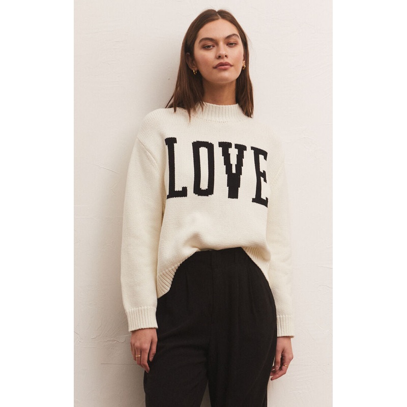 Z Supply Love Intarsia Sweater XS