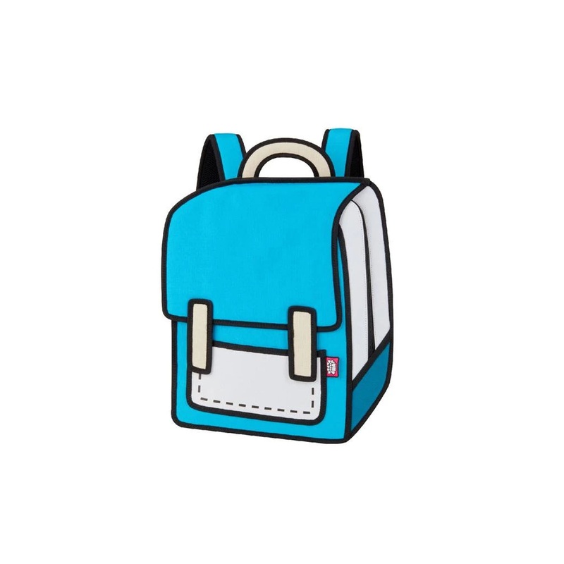 2d Backpack Spaceman Color Me In Airy Blue Airy Blue