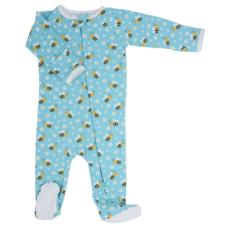 Zipper Footie – Honey Bee Honey Bee Newborn