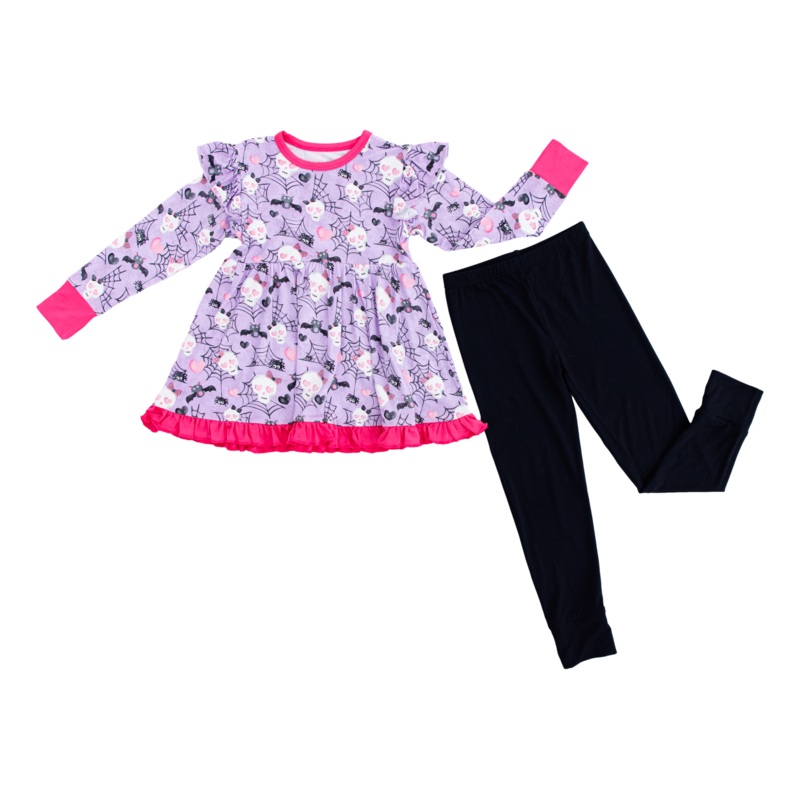 Carrie Glow-in-the-dark Peplum Set: Girl’s 9/10Y