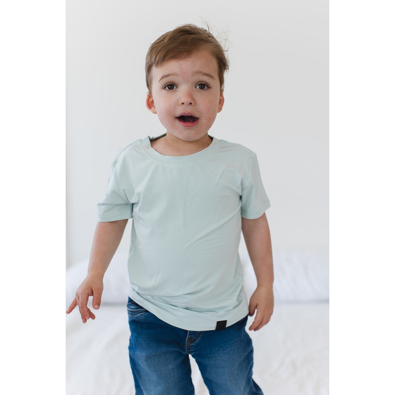 Juliet (solid Mint) – Everyday Tee 3-6M