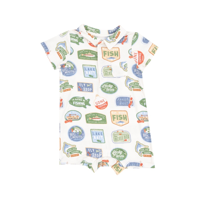 Polo Shortie- Bait Shop Signage 3-6M