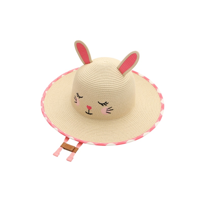 Toddler/kids Lifeguard Straw Hat – Bunny M (2-4y)