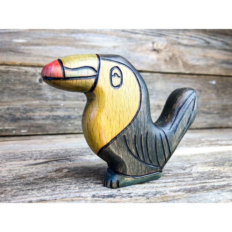 Wooden Toucan Toy