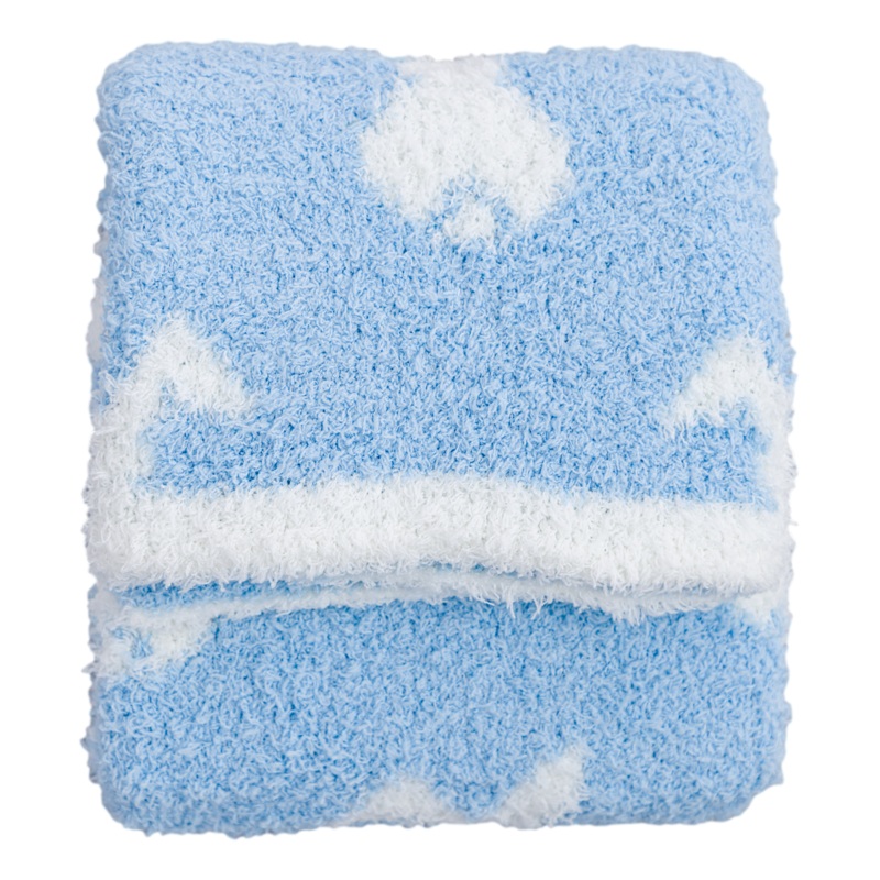 Blue Bunny Microfiber Blanket- Toddler
