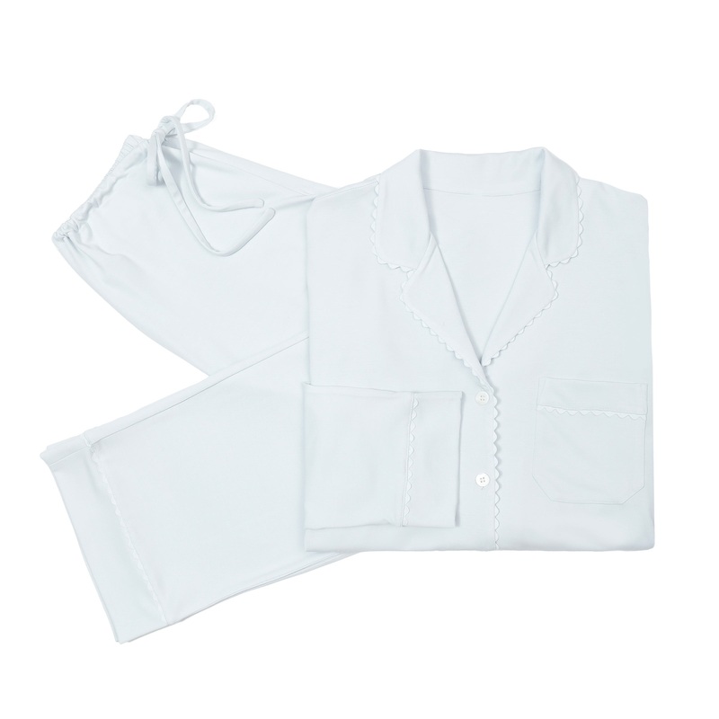 Wynne Modal Knit Pajamas BLUE XS