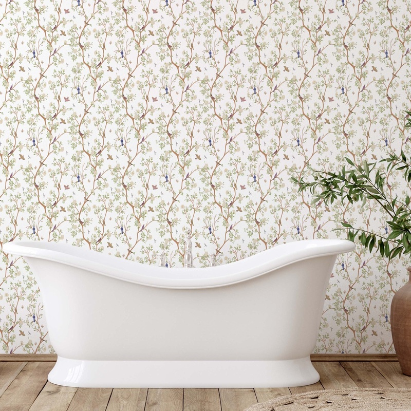 Cassia Wallpaper Sample 1 foot by 1 foot
