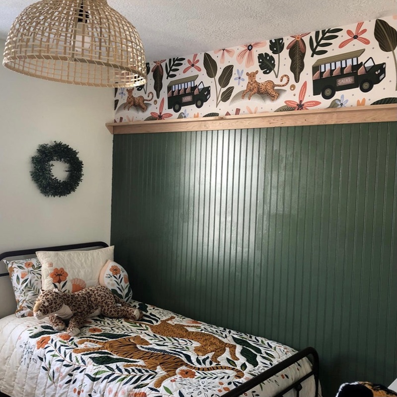 Charleston Wallpaper By M Lettering Lover Sample 1 foot by 1 foot