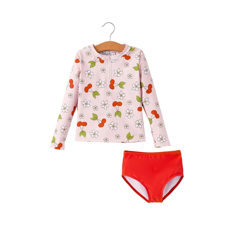 “cherry” Floral Boutique Swimsuit 2