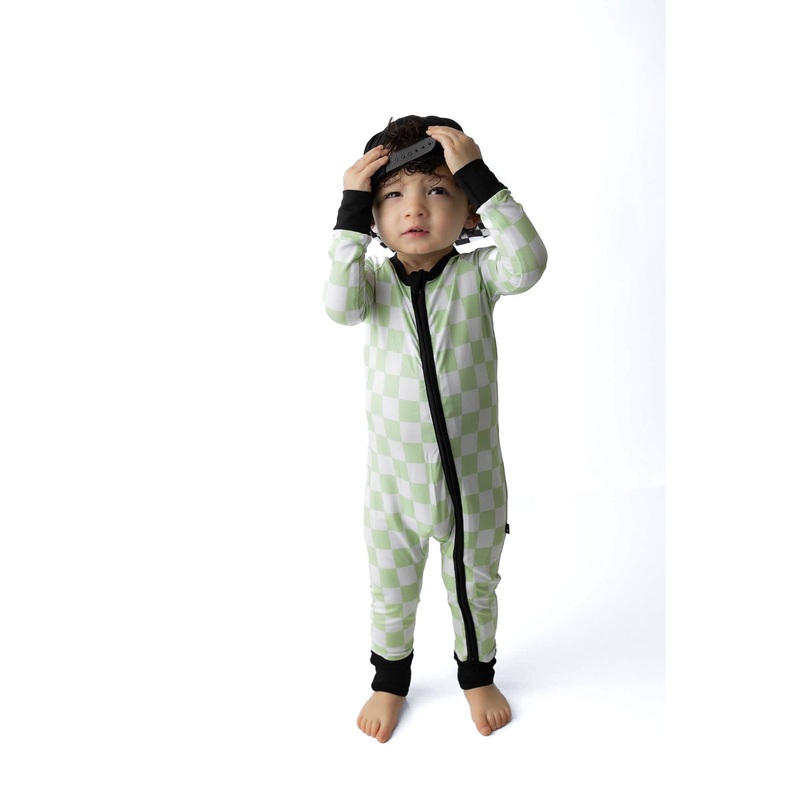 Green Checker – Zippy 0-3M (zippy)
