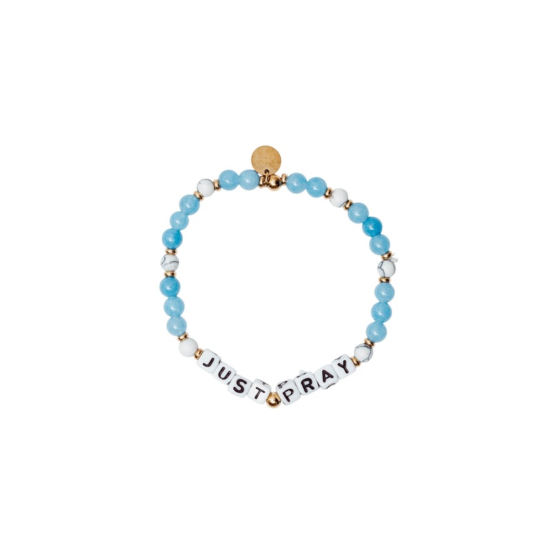 Just Pray Letter Bracelet XS