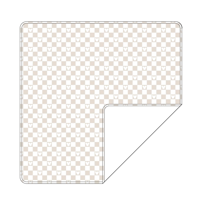 Neutral Mouse Checker – Lightweight Blanket