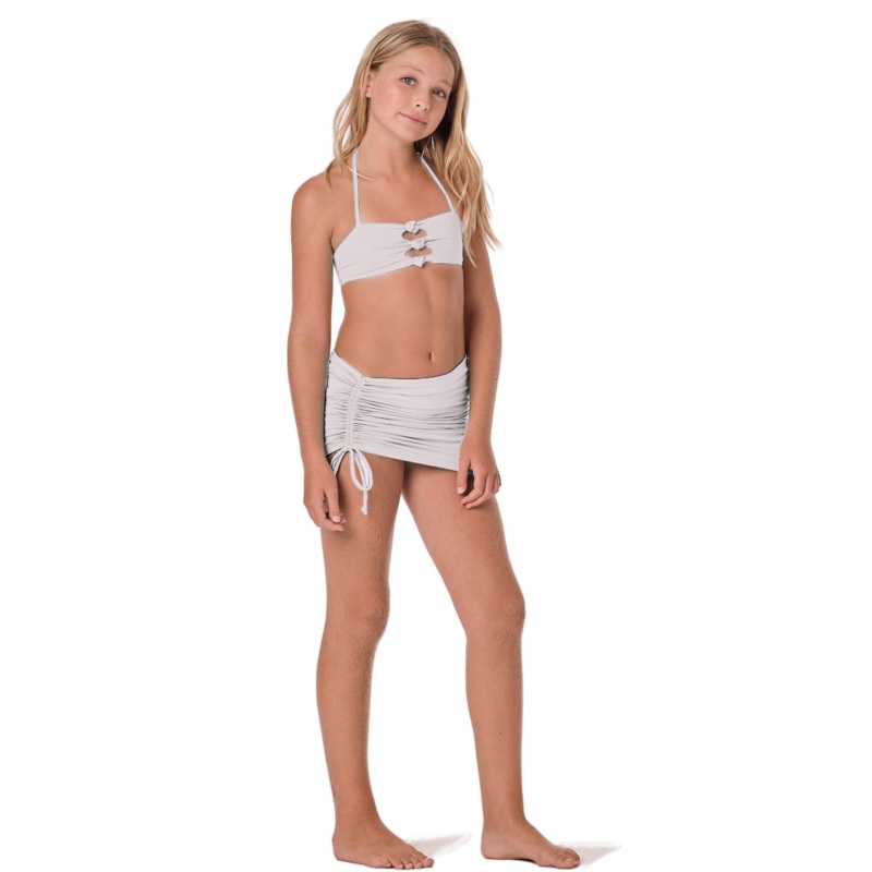 Submarine Scrunch It Cream Girl Swimsuit | Durable & Stylish 6M