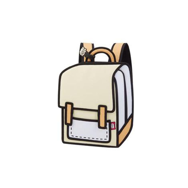 2d Backpack Spaceman Junior Influencer Brown Rice Brown Rice