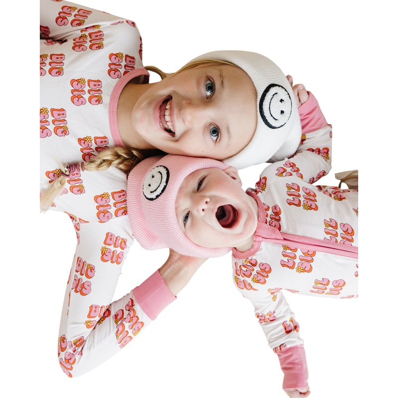 Bamboo Zip Romper | Lil Sis 0-3M