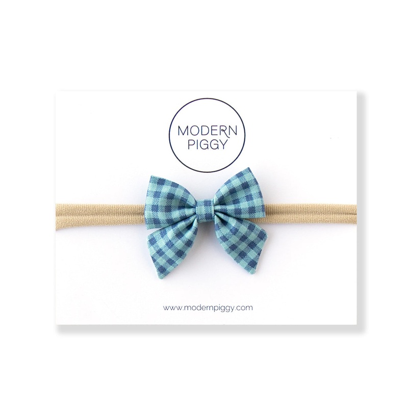 Home Room | Mini Piggy Bow Alligator Clip