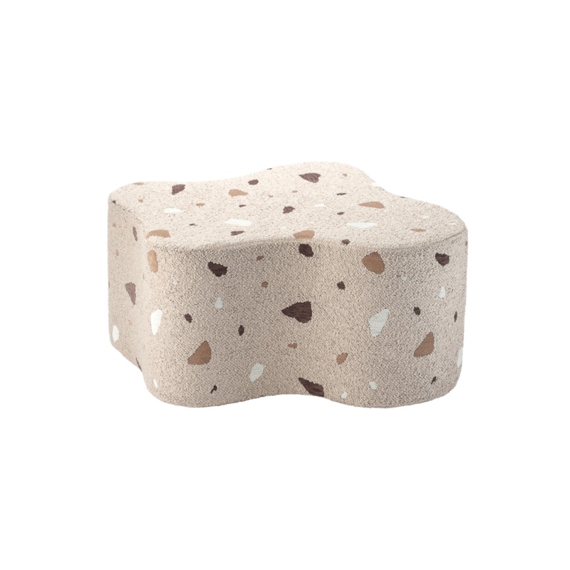 Terrazzo Sand Cloud Pouffe