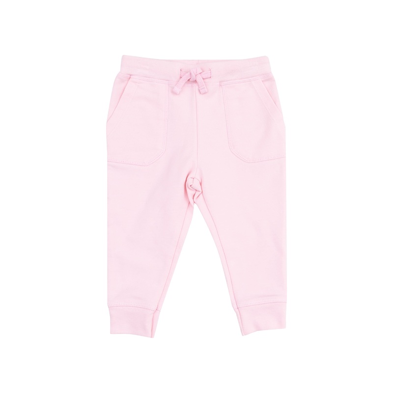 Jogger Pant – Pink French Terry 6-12M