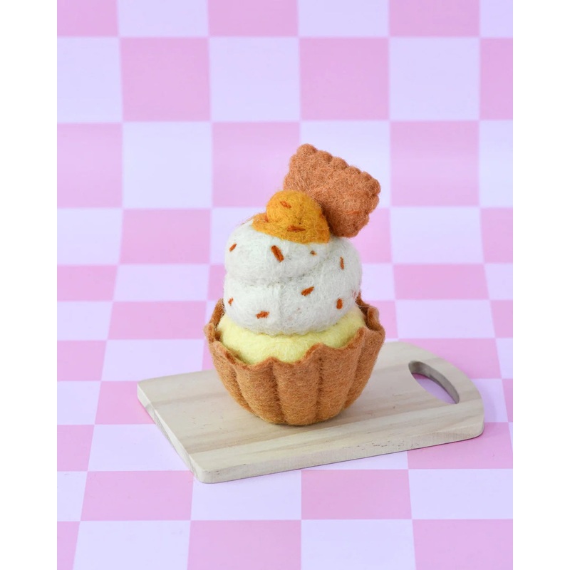 Sale Felt Giant Biscoff Cupcake