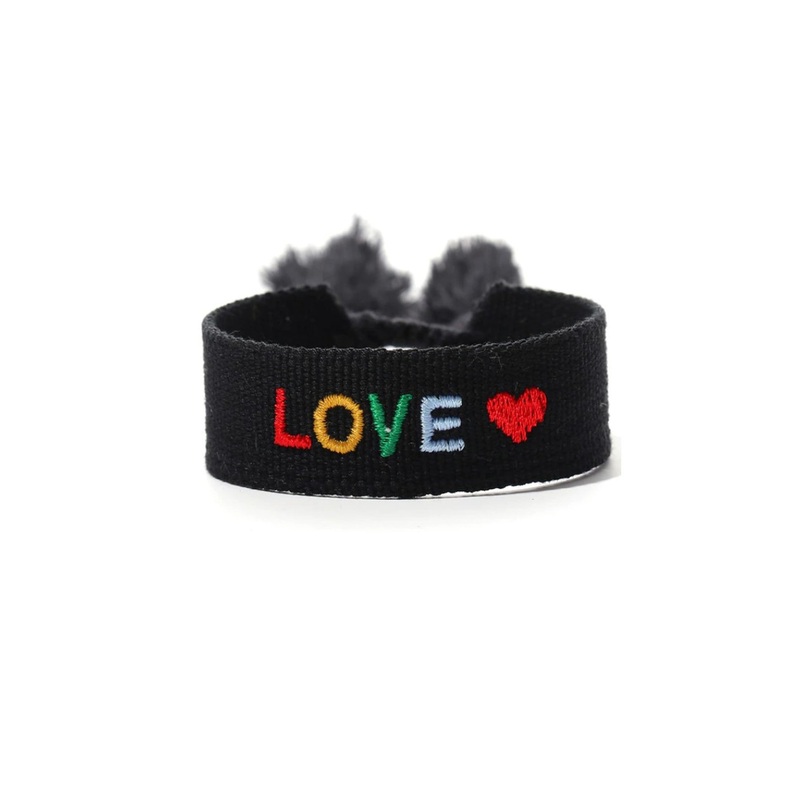 Wristband Love Black