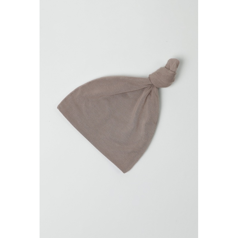 Arthur || Top Knot Hat OS Taupe Grey