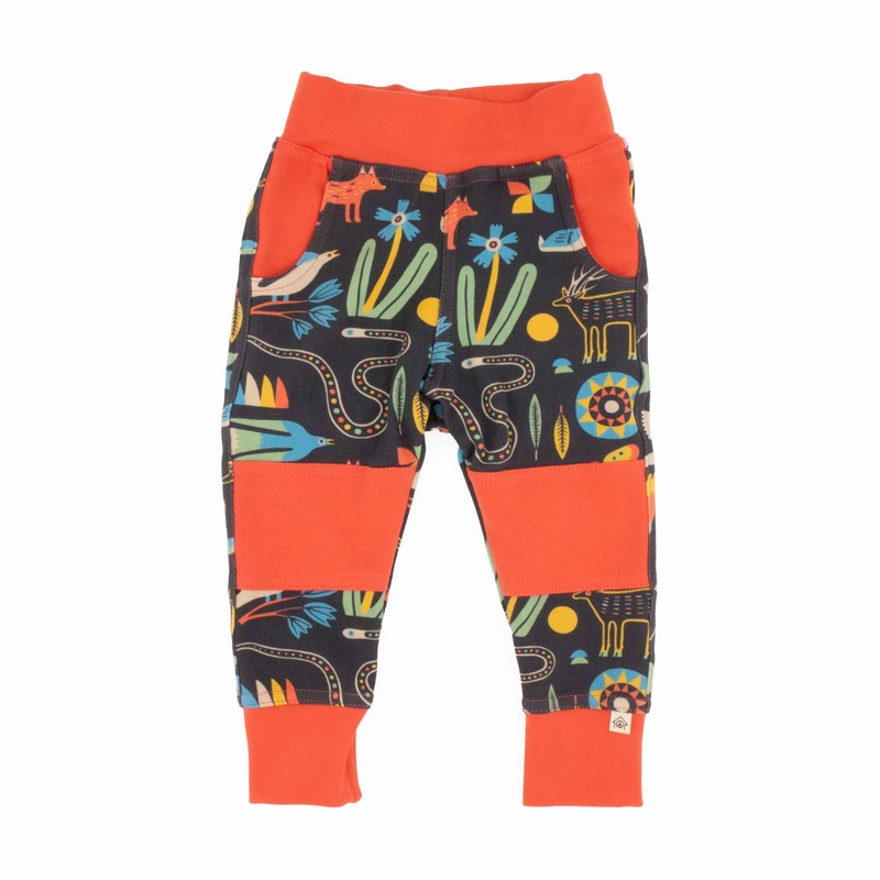 Big Kid Print Joggers 6Y/7Y Fauna