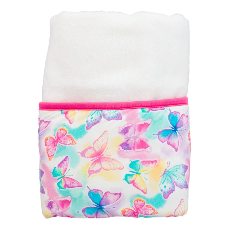 Dahlia Plush Birdie Blanket- Stroller