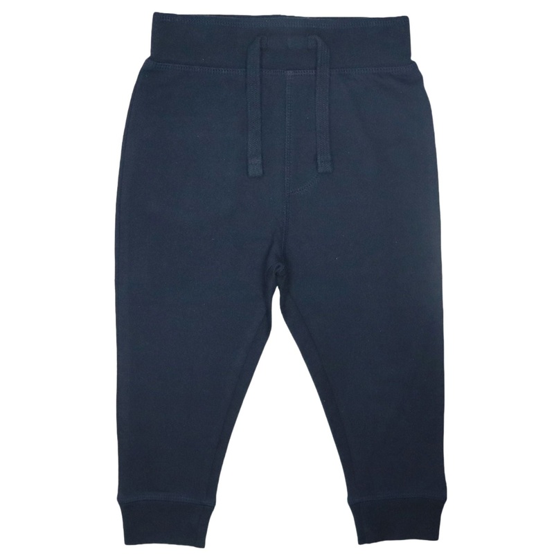 Kids Solid Jogger Pants – Navy 6M