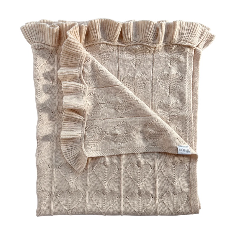 Little Love Baby Blanket – Butter Cream