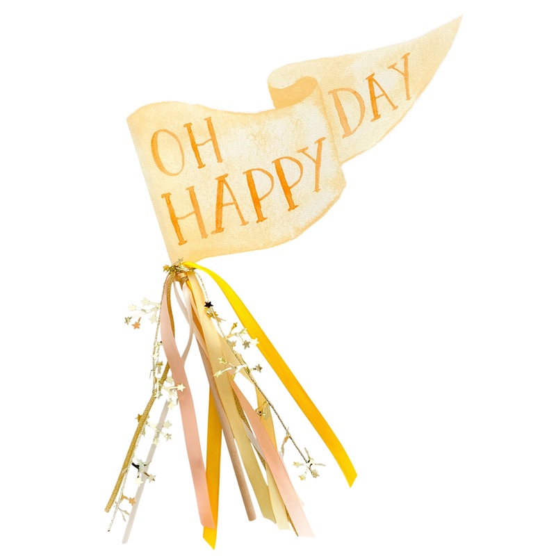 Oh Happy Day Party Pennant