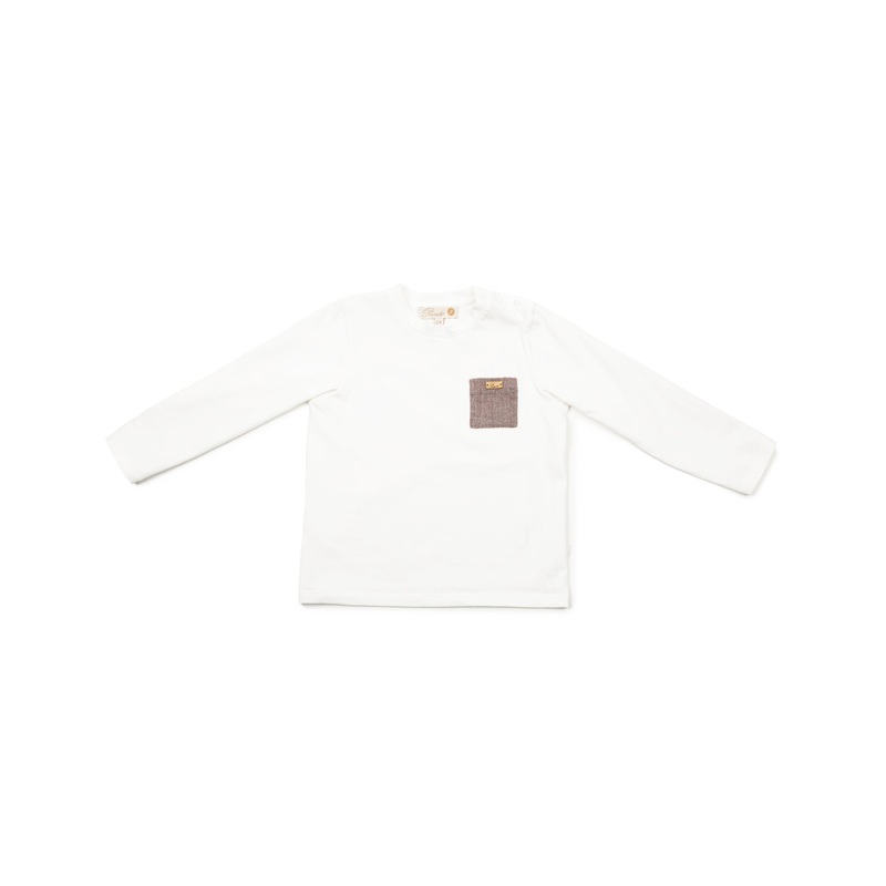 Purete Ivory Long Sleeve Tee Boys | Perfect For Layering 12M