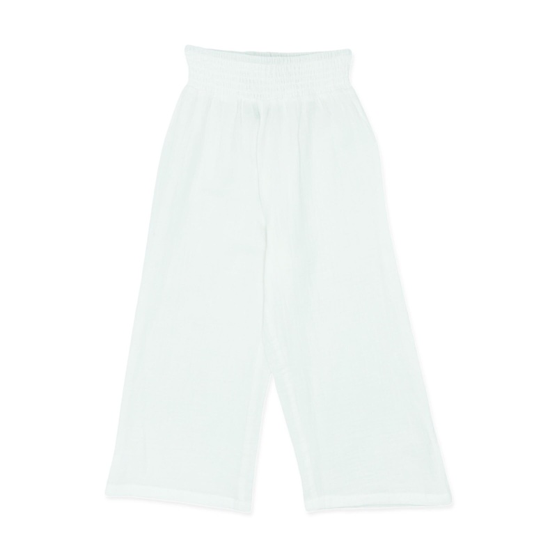 Feather 4 Arrow: Playa Girls Pant – Effortless Style WHITE 2T