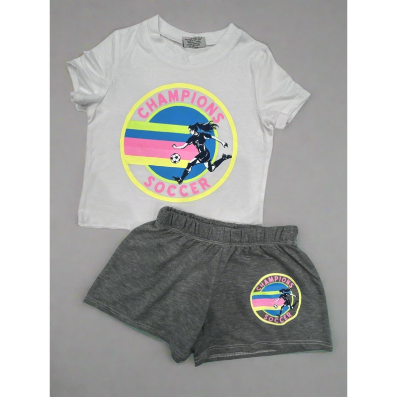 Firehouse Champions Soccer Tee And Shorts 4