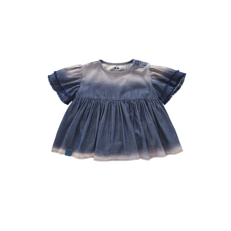 Baby Fit & Flare Dress | Navy 0-3m