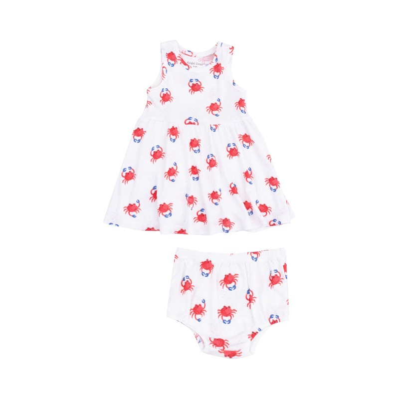 Tank Dress And Bloomer – Crabby Cuties 3-6M