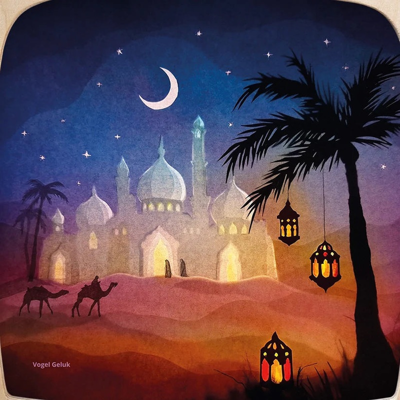 Toverlux Vogel Geluk Silhouette, Oasis of Dreams