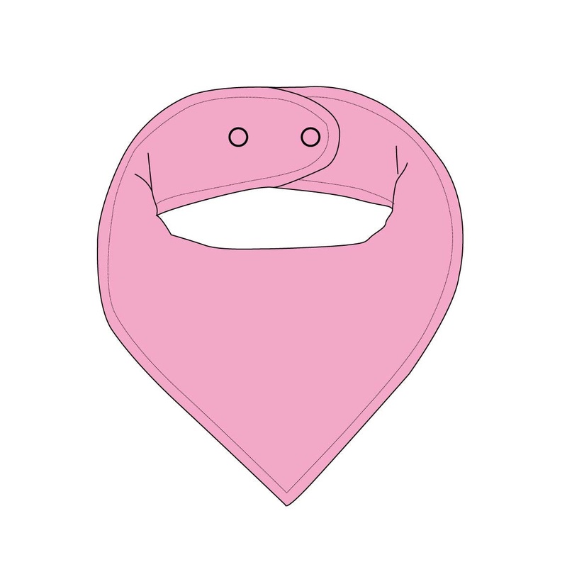 Bella (solid) – Bandana Bib