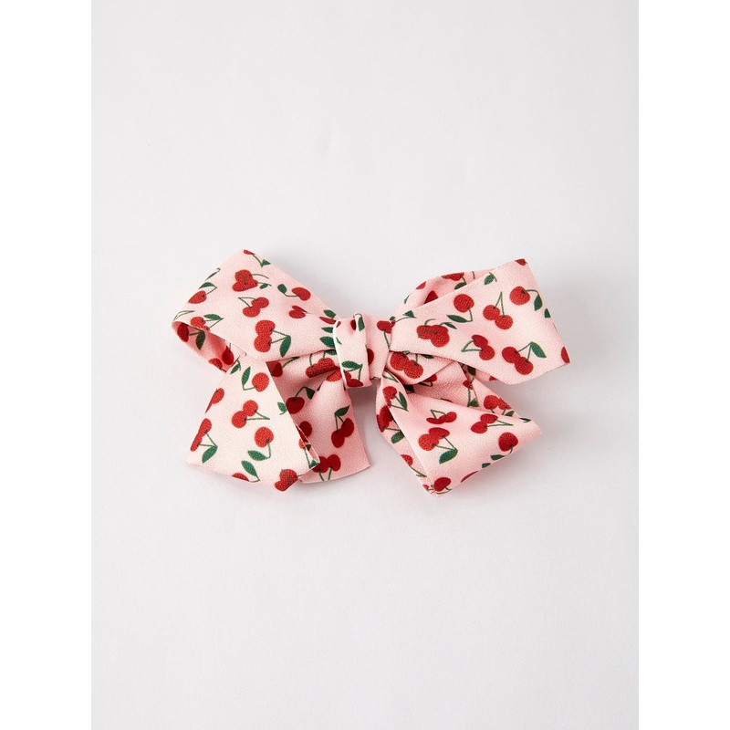 Cherry Bow Hairpin Cherry