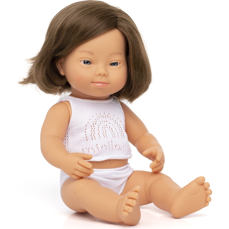 Doll with Down Syndrome | Caucasian Baby Girl | 15″