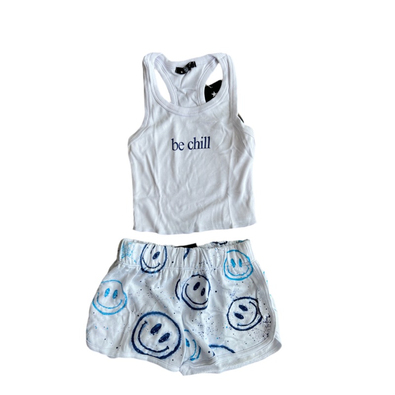 Fbz Be Chill Smiley Short Set 4