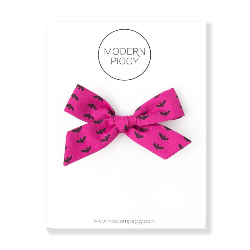 Flutter | Hand-tied Bow Alligator Clip