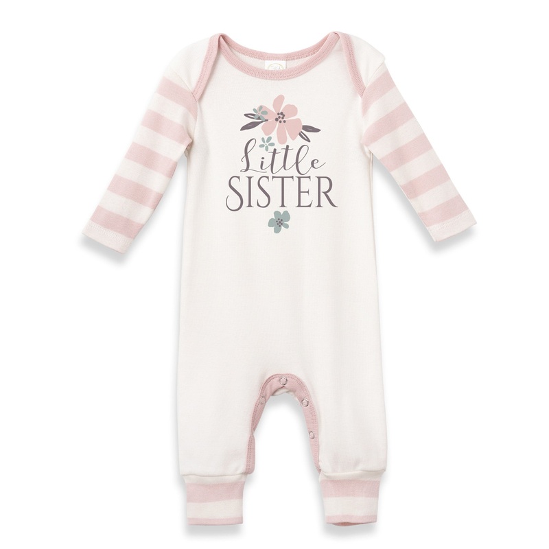 Little Sister Bamboo Romper NB