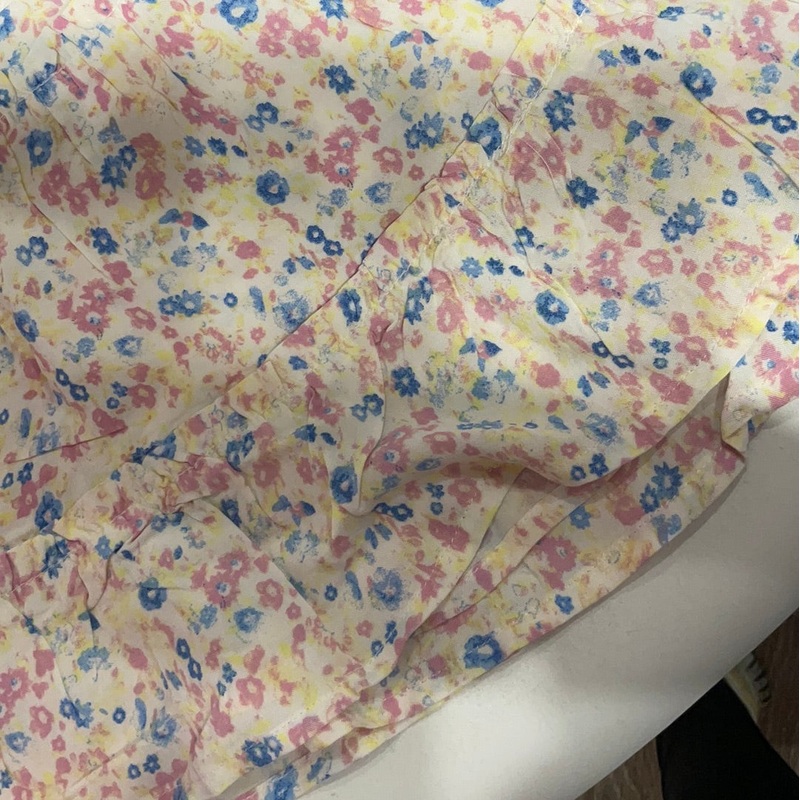 Vintage Havana Ruched Tank Skirt Set S