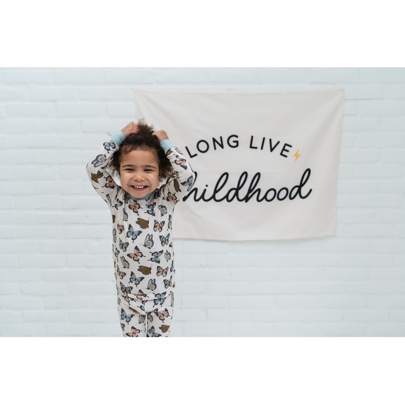 Social Butterfly Two-piece Set 2T