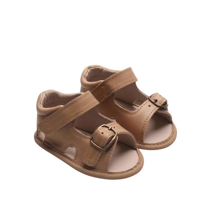 The Felix Desert Sand {Premium Leather} 2 (Original Non-Slip Soft Sole)